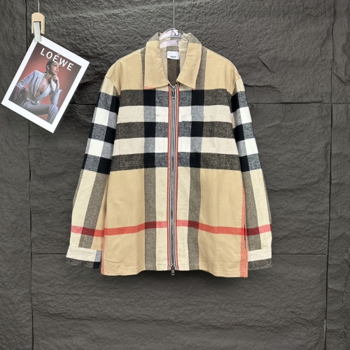 Wholesale Burberry Jackets Long Sleeved For Unisex #1262286 $80.00 USD, Wholesale Quality Replica Burberry Jackets