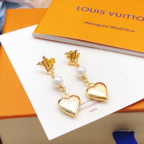 Replica Louis Vuitton Earrings For Women #1262425 $27.00 USD for Wholesale