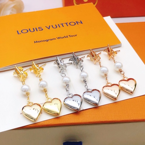 Replica Louis Vuitton Earrings For Women #1262425 $27.00 USD for Wholesale