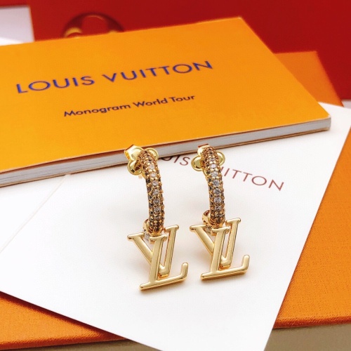 Replica Louis Vuitton Earrings For Women #1262435 $29.00 USD for Wholesale