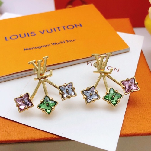 Replica Louis Vuitton Earrings For Women #1262445 $32.00 USD for Wholesale