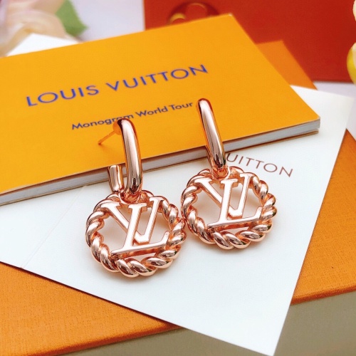 Wholesale Louis Vuitton Earrings For Women #1262451 $32.00 USD, Wholesale Quality Replica Louis Vuitton Earrings