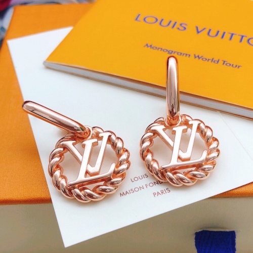 Replica Louis Vuitton Earrings For Women #1262451 $32.00 USD for Wholesale