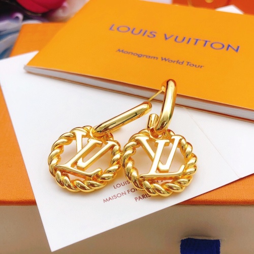 Replica Louis Vuitton Earrings For Women #1262453 $32.00 USD for Wholesale