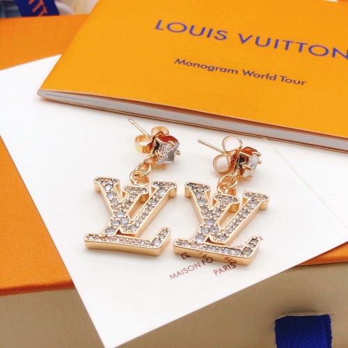 Wholesale Louis Vuitton Earrings For Women #1262455 $32.00 USD, Wholesale Quality Replica Louis Vuitton Earrings