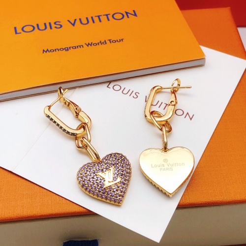 Replica Louis Vuitton Earrings For Women #1262457 $32.00 USD for Wholesale