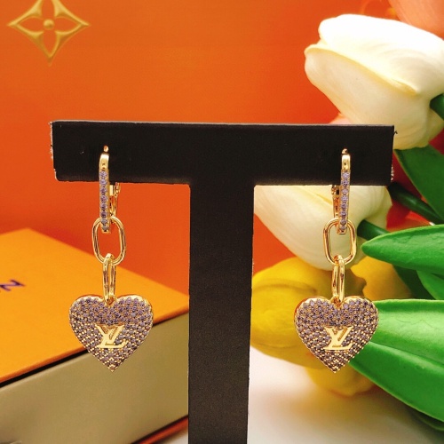 Replica Louis Vuitton Earrings For Women #1262457 $32.00 USD for Wholesale