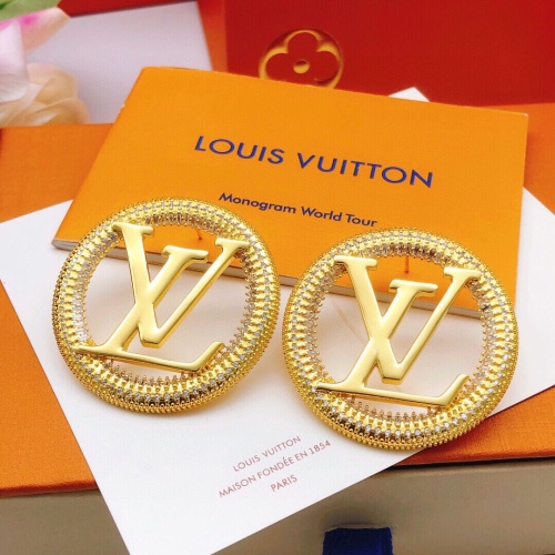 Wholesale Louis Vuitton Earrings For Women #1262460 $38.00 USD, Wholesale Quality Replica Louis Vuitton Earrings