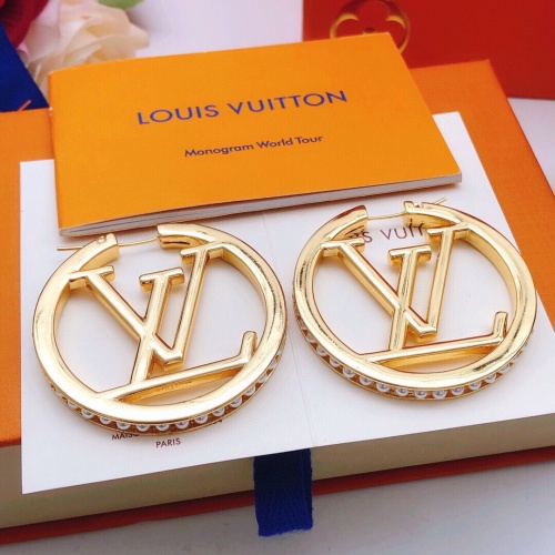 Wholesale Louis Vuitton Earrings For Women #1262470 $38.00 USD, Wholesale Quality Replica Louis Vuitton Earrings