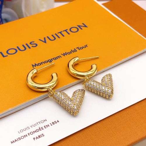 Replica Louis Vuitton Earrings For Women #1262530 $29.00 USD for Wholesale