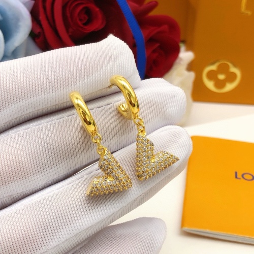 Replica Louis Vuitton Earrings For Women #1262530 $29.00 USD for Wholesale