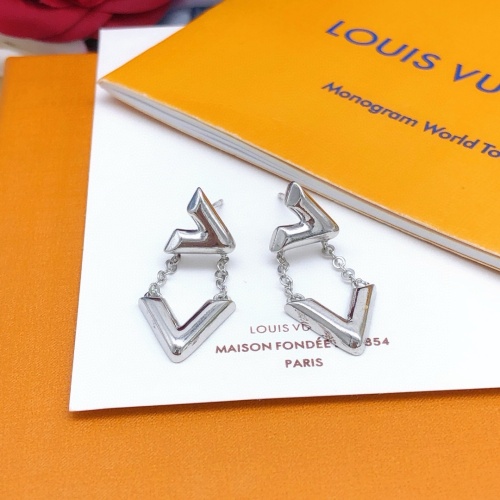 Wholesale Louis Vuitton Earrings For Women #1262538 $25.00 USD, Wholesale Quality Replica Louis Vuitton Earrings