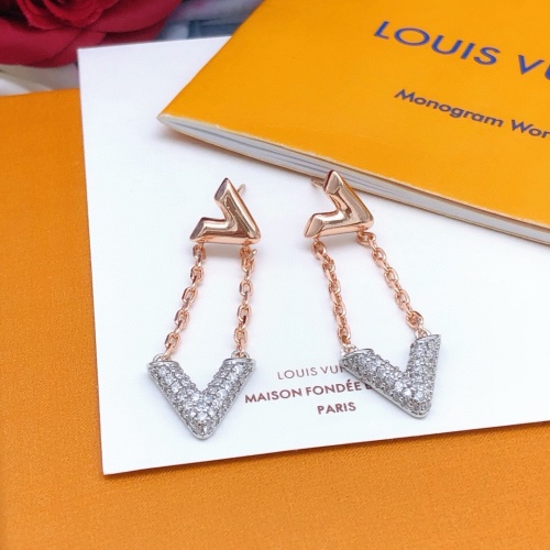 Wholesale Louis Vuitton Earrings For Women #1262539 $29.00 USD, Wholesale Quality Replica Louis Vuitton Earrings