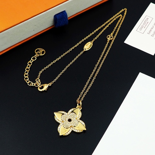 Wholesale Louis Vuitton Necklaces #1262549 $32.00 USD, Wholesale Quality Replica Louis Vuitton Necklaces