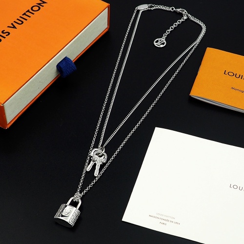 Wholesale Louis Vuitton Necklaces #1262551 $29.00 USD, Wholesale Quality Replica Louis Vuitton Necklaces