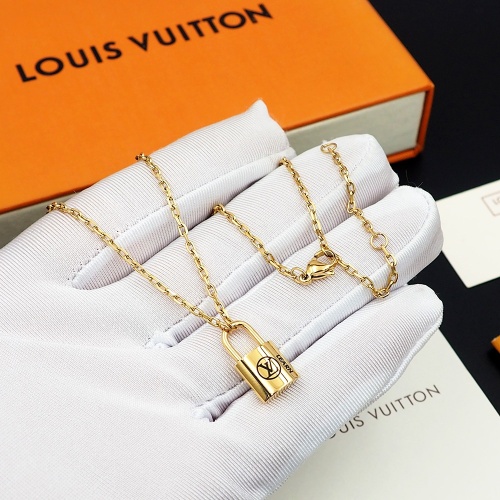 Wholesale Louis Vuitton Necklaces #1262557 $25.00 USD, Wholesale Quality Replica Louis Vuitton Necklaces