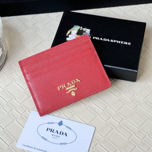 Wholesale Prada Card Case #1262601 $29.00 USD, Wholesale Quality Replica Prada Wallets