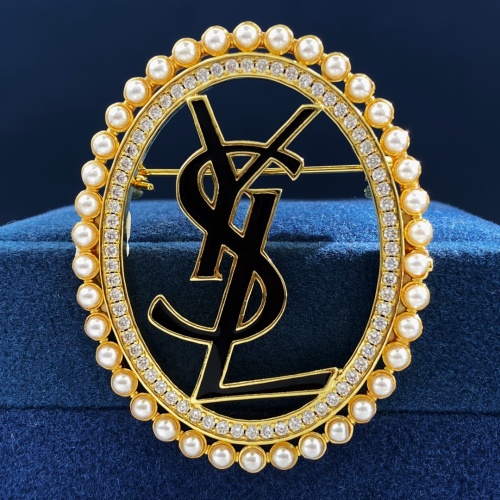 Wholesale Yves Saint Laurent Brooches For Women #1262702 $32.00 USD, Wholesale Quality Replica Yves Saint Laurent Brooches