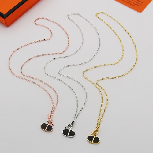 Replica Hermes Necklaces #1262739 $25.00 USD for Wholesale