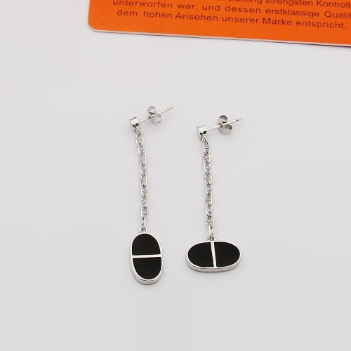 Wholesale Hermes Earrings For Women #1262744 $25.00 USD, Wholesale Quality Replica Hermes Earrings