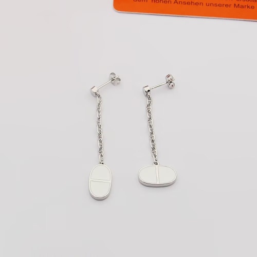 Wholesale Hermes Earrings For Women #1262747 $25.00 USD, Wholesale Quality Replica Hermes Earrings