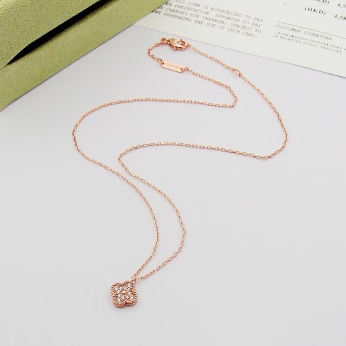 Wholesale Van Cleef &amp; Arpels Necklaces For Women #1262764 $25.00 USD, Wholesale Quality Replica Van Cleef &amp; Arpels Necklaces