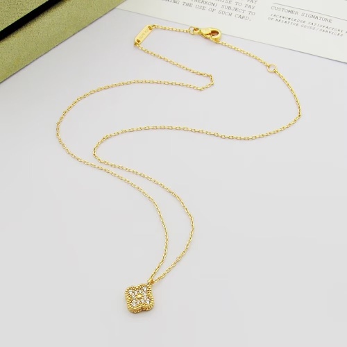 Wholesale Van Cleef &amp; Arpels Necklaces For Women #1262765 $25.00 USD, Wholesale Quality Replica Van Cleef &amp; Arpels Necklaces