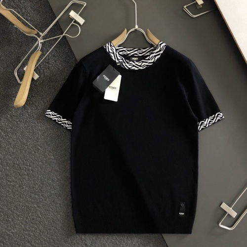 Wholesale Fendi Sweaters Short Sleeved For Unisex #1262807 $64.00 USD, Wholesale Quality Replica Fendi Sweaters