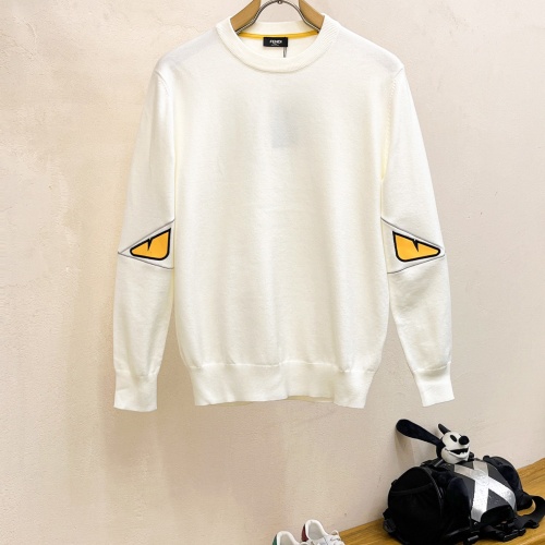 Wholesale Fendi Sweaters Long Sleeved For Men #1262826 $76.00 USD, Wholesale Quality Replica Fendi Sweaters