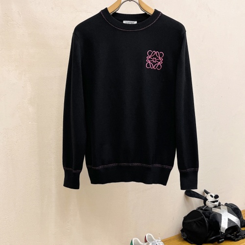 Wholesale LOEWE Sweaters Long Sleeved For Men #1262845 $76.00 USD, Wholesale Quality Replica LOEWE Sweaters