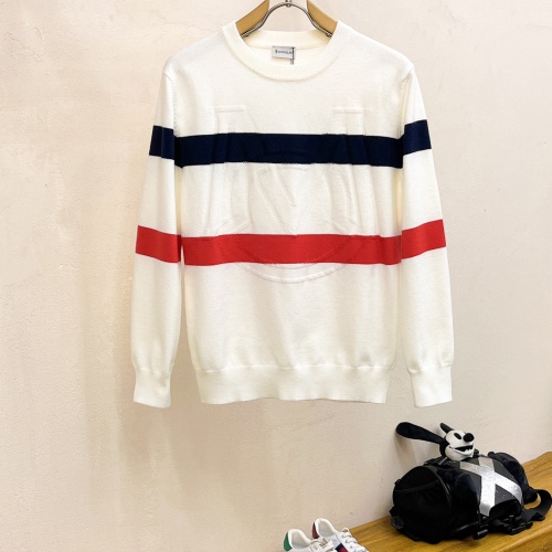 Wholesale Moncler Sweaters Long Sleeved For Men #1262849 $76.00 USD, Wholesale Quality Replica Moncler Sweaters