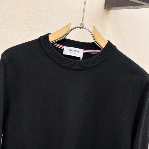 Replica Thom Browne TB Sweaters Long Sleeved For Men #1262859 $76.00 USD for Wholesale