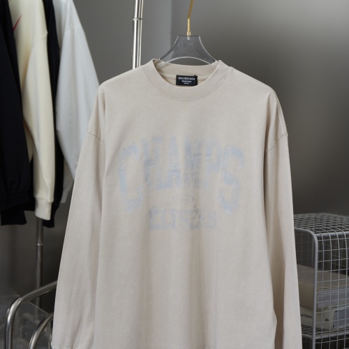 Wholesale Balenciaga T-Shirts Long Sleeved For Unisex #1262863 $60.00 USD, Wholesale Quality Replica Balenciaga T-Shirts