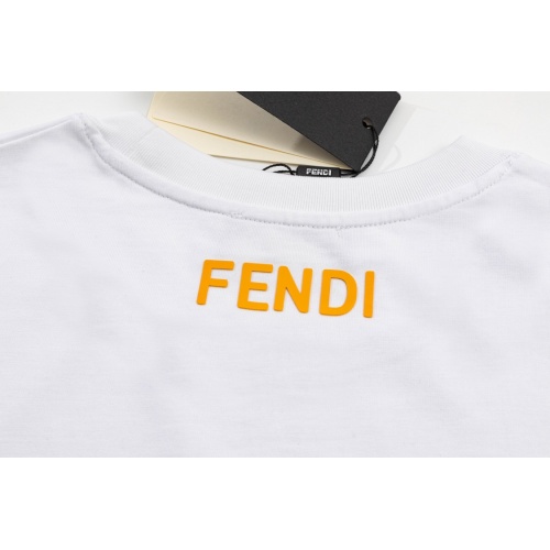 Replica Fendi T-Shirts Short Sleeved For Unisex #1262881 $40.00 USD for Wholesale