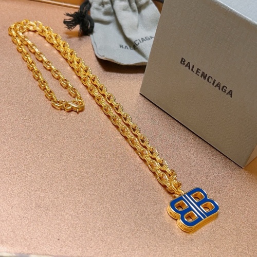 Wholesale Balenciaga Necklaces #1262913 $56.00 USD, Wholesale Quality Replica Balenciaga Necklaces