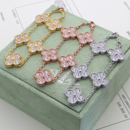 Replica Van Cleef & Arpels Bracelets For Women #1262949 $40.00 USD for Wholesale