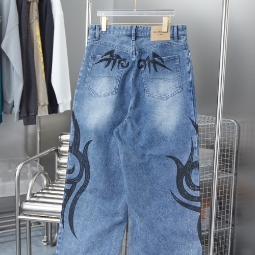 Replica Balenciaga Jeans For Unisex #1262958 $72.00 USD for Wholesale