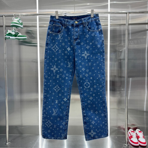 Wholesale Louis Vuitton LV Jeans For Unisex #1262966 $60.00 USD, Wholesale Quality Replica Louis Vuitton LV Jeans