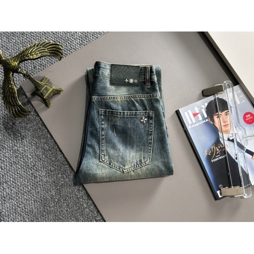 Wholesale Louis Vuitton LV Jeans For Men #1262977 $76.00 USD, Wholesale Quality Replica Louis Vuitton LV Jeans