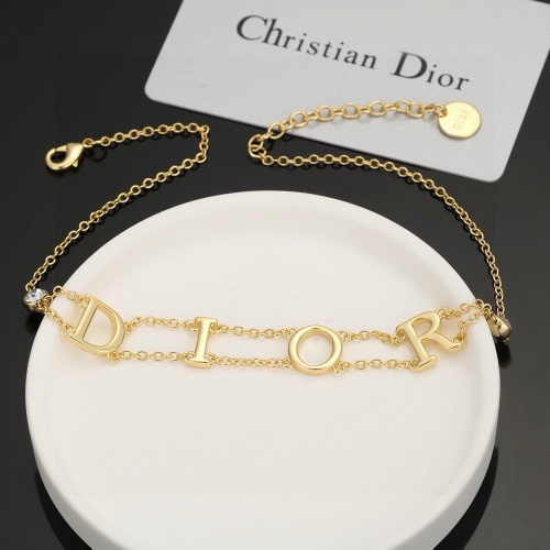 Replica Christian Dior Necklaces #1262983 $29.00 USD for Wholesale