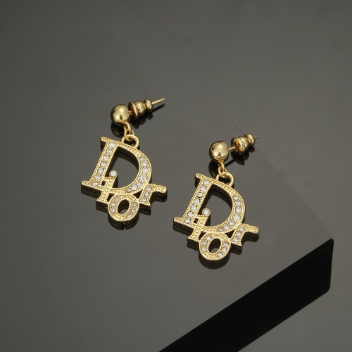 Wholesale Christian Dior Earrings For Women #1262986 $27.00 USD, Wholesale Quality Replica Christian Dior Earrings