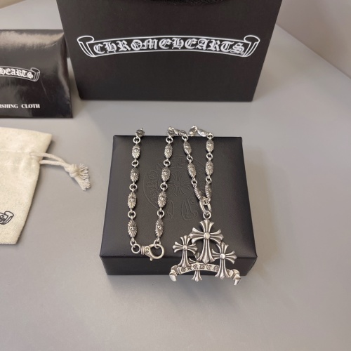 Wholesale Chrome Hearts Necklaces #1263037 $52.00 USD, Wholesale Quality Replica Chrome Hearts Necklaces