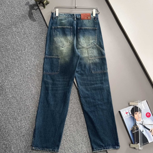 Replica Louis Vuitton LV Jeans For Men #1263043 $82.00 USD for Wholesale