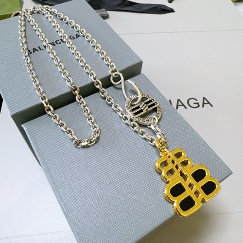 Wholesale Balenciaga Necklaces #1263056 $56.00 USD, Wholesale Quality Replica Balenciaga Necklaces