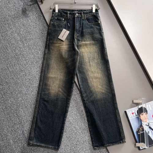 Replica Balenciaga Jeans For Men #1263071 $82.00 USD for Wholesale