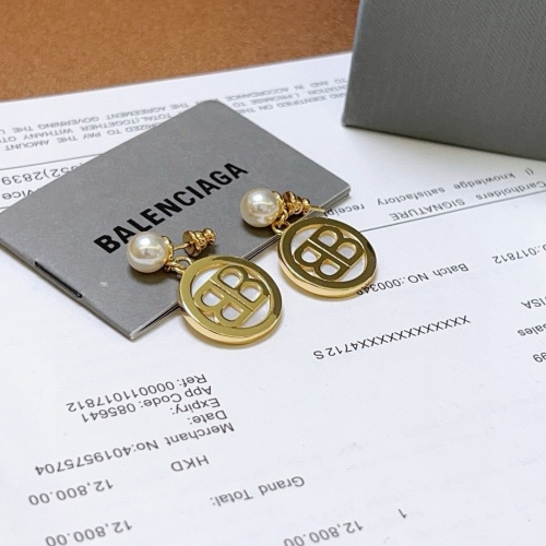 Replica Balenciaga Earrings For Women #1263074 $29.00 USD for Wholesale