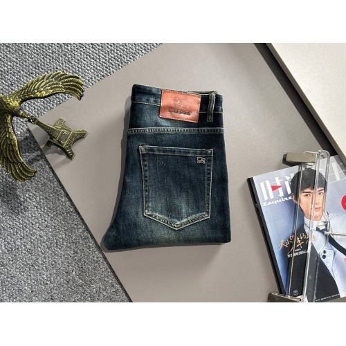 Replica Burberry Jeans For Men #1263090 $76.00 USD for Wholesale