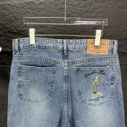 Replica Christian Dior Jeans For Unisex #1263102 $52.00 USD for Wholesale