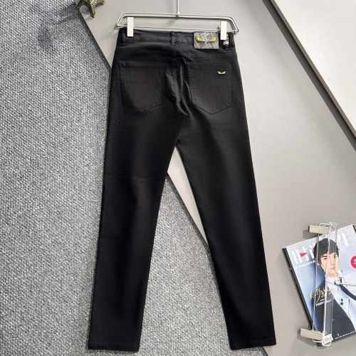 Wholesale Fendi Jeans For Men #1263148 $76.00 USD, Wholesale Quality Replica Fendi Jeans