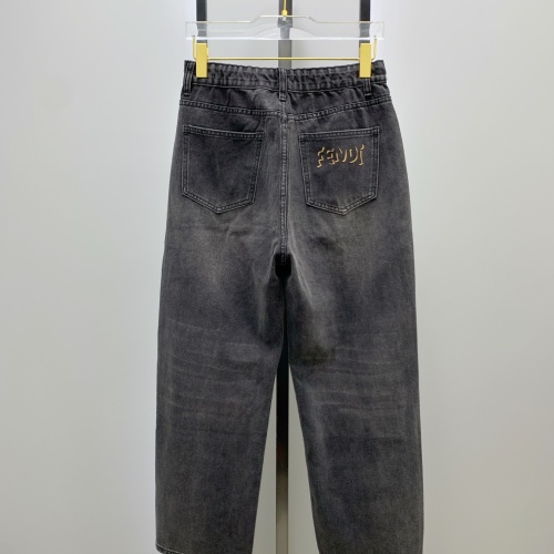 Wholesale Fendi Jeans For Men #1263151 $85.00 USD, Wholesale Quality Replica Fendi Jeans